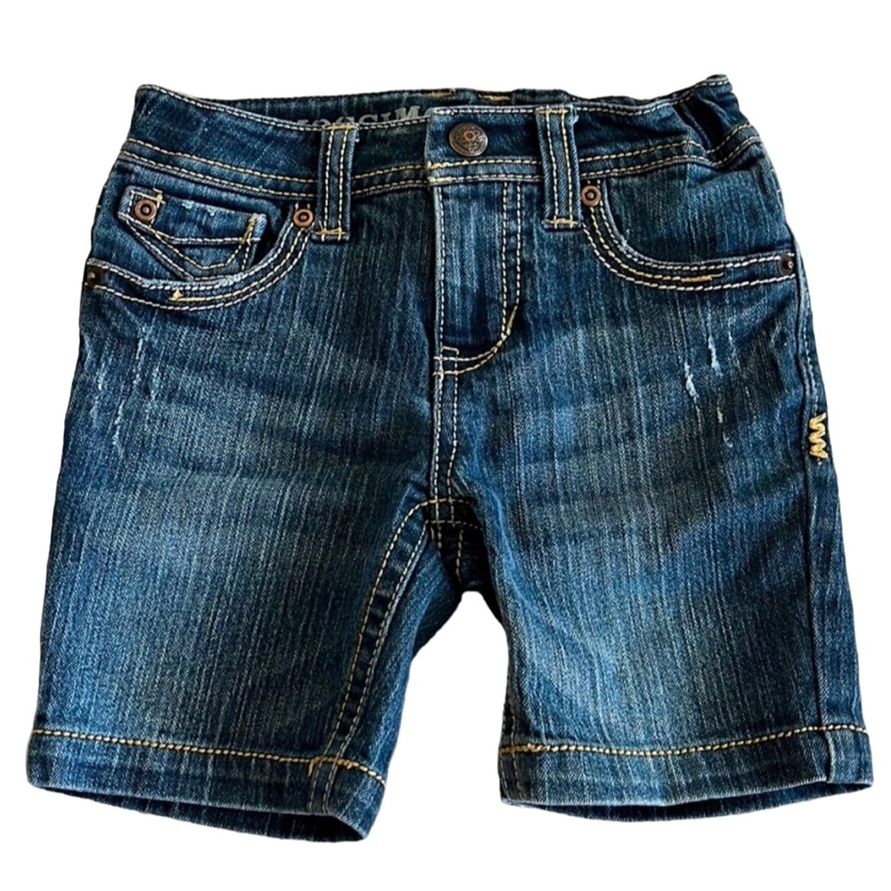 Bermuda style denim shorts for girls